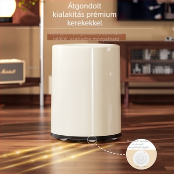 10 literes műanyag szemetes fedél nélkül – otthoni használatra, fürdőszoba, konyha, nappali, hálószoba