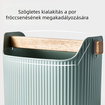 Kávézacc tároló, nagy kapacitású, megerősített testtel, otthoni használatra, fényűző retro stílus