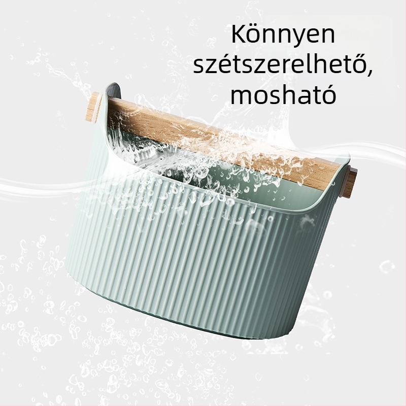 Kávézacc tároló, nagy kapacitású, megerősített testtel, otthoni használatra, fényűző retro stílus