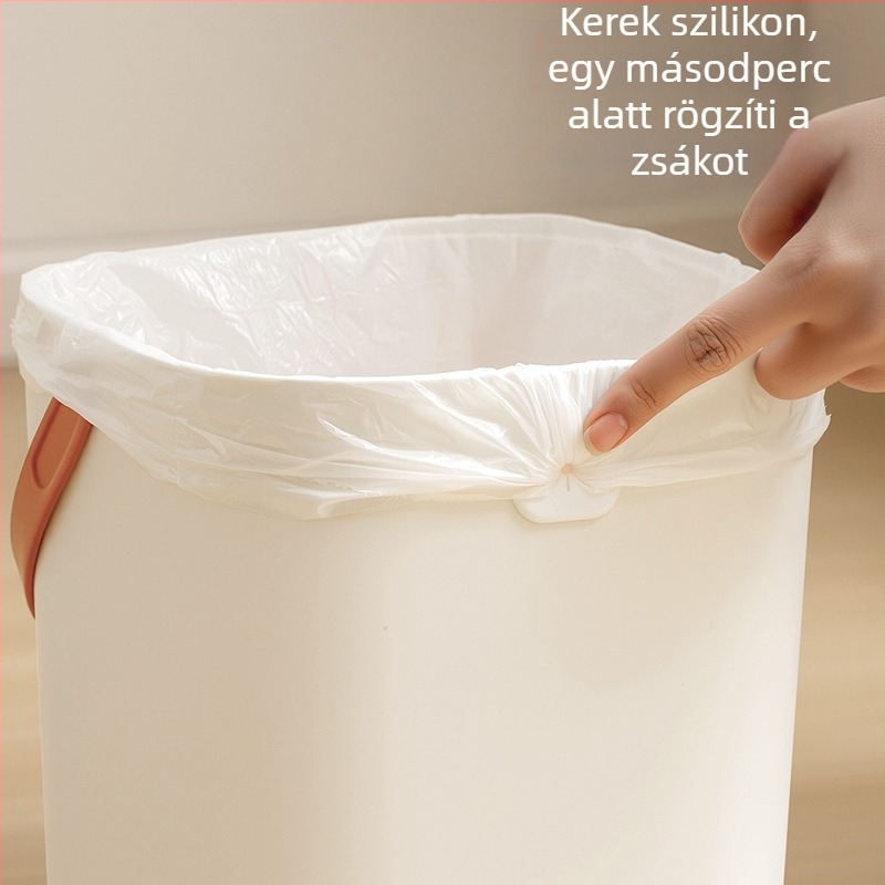 Xitianlong hordozható háztartási szemetes, nagy kapacitású, négyzet alakú, széles nyílás – nappali, hálószoba és iroda számára