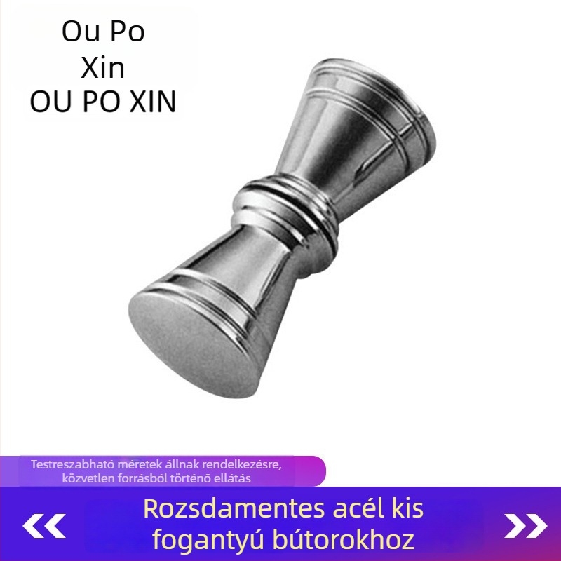XINDELI rozsdamentes acél fürdőszobai üvegajtó fogantyúja, szállodai zuhanyajtóhoz, modell X-072, modern minimalist hardver
