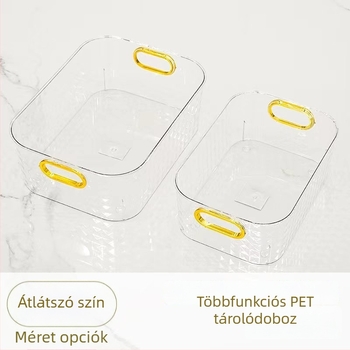 Gyémántmintás asztali kozmetikai tároló, többfunkciós kosár nassolnivalókhoz és apró dolgokhoz, konyhai szervező, otthoni műanyag tároló