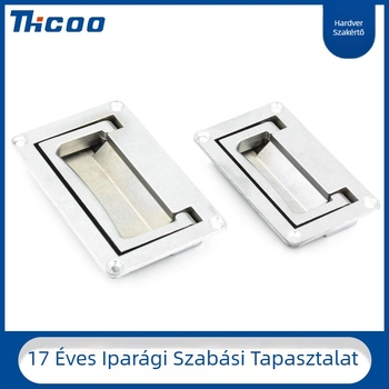 Scott E5401 Rejtett, összecsukható fogantyú fiókhoz és szekrényhez, cinkötvözet, beépített