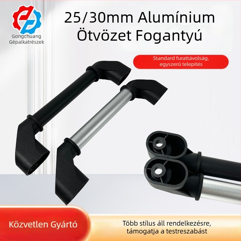 CNC gépekhez készült alumínium ötvözetű szekrényajtó fogantyú