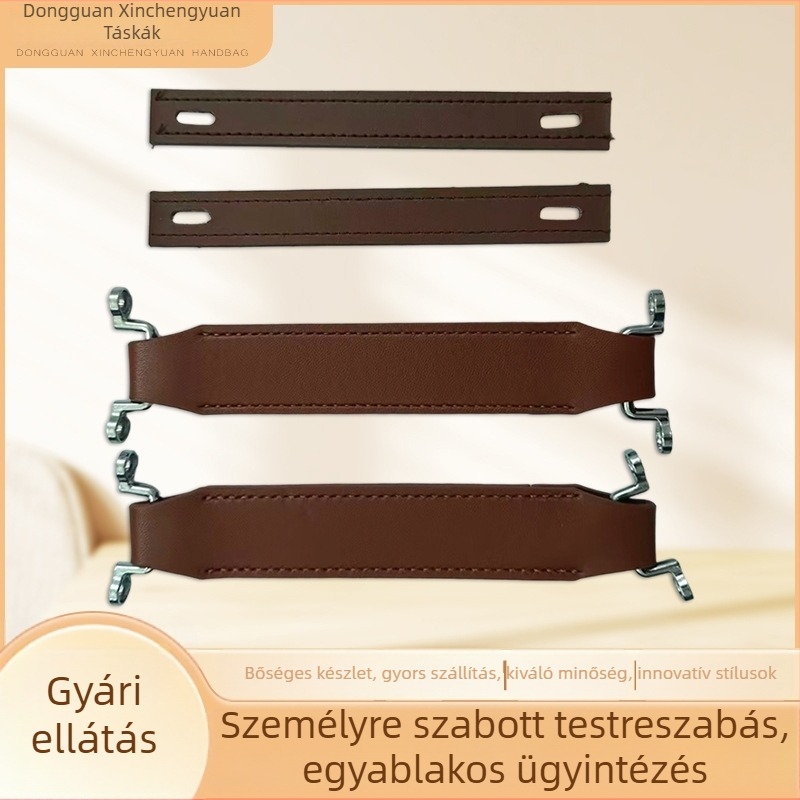 PVC bútorfogantyúk szekrényekhez és fiókokhoz, PU bőr kanapéfogantyúk, könnyű háztartási hordozó fogantyúk