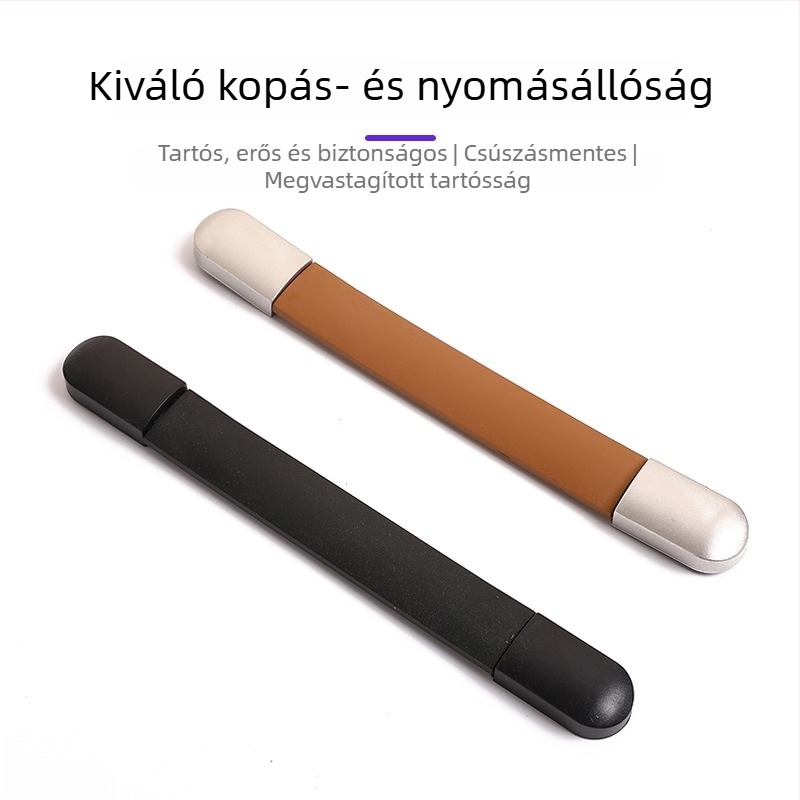 Műanyag poggyászfogantyú, egyszínű, minimalistikus luxus-stílus