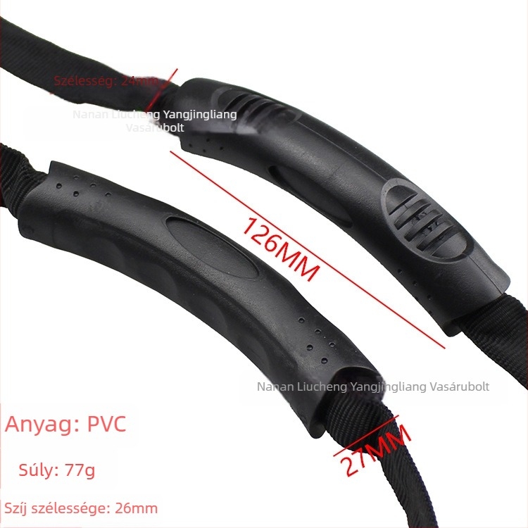 Műanyag PVC fogantyú hátizsákhoz, kajakhoz és szövött pántos fogantyúhoz