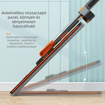 Lapos felmosó háztartási használatra – száraz és nedves kettős használat, vödörrel kompatibilis