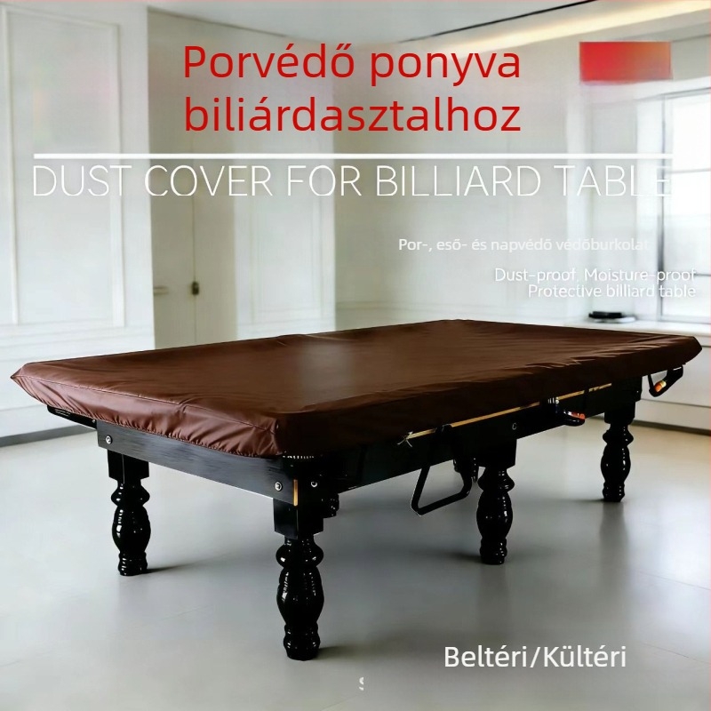 Biliárd- és pingpongasztal fedő – porvédett, vízálló, UV védelem nyújtó