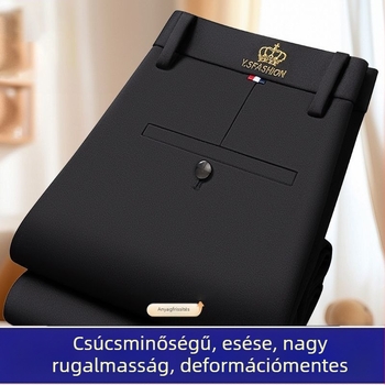 Férfi nadrág tavasz–őszre, rugalmas anyag, egyenes szabás, magas derék, üzleti-casual nadrág