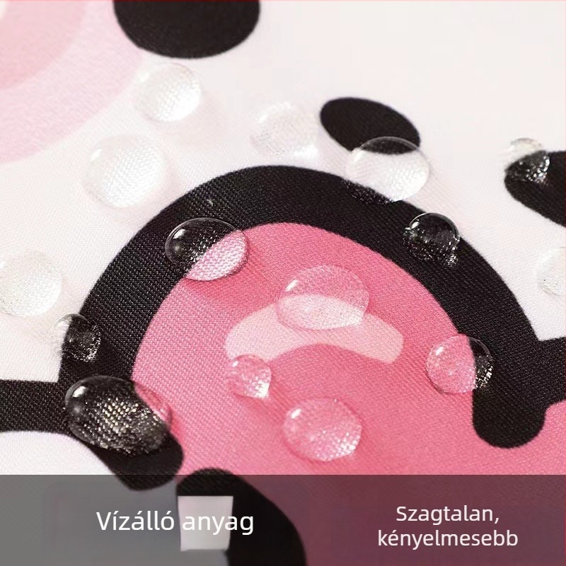 Konyhai karikatúra kötény, vízálló és olajálló, nőknek szánt aranyos munkaruházat, folt- és kopásálló