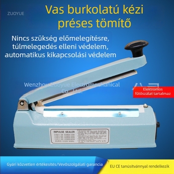 Kézi hőzáró gép műanyag zacskókhoz