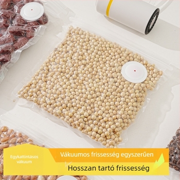 Fejlesztett élelmiszer-vákuum tasak texturált szeleppel a főtt ételek frissességének megőrzéséhez