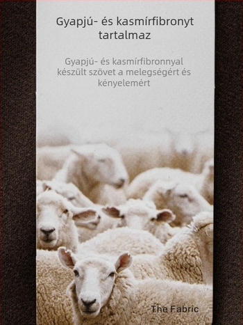 Férfi gyapjúkeverék nadrág Old Money stílusban, őszi–téli szezonra, egyenes szabás, fleece-betétes, vastag, divatos sportnadrág