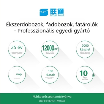 Fából készült prémium papírzsebkendő tartó otthoni használatra