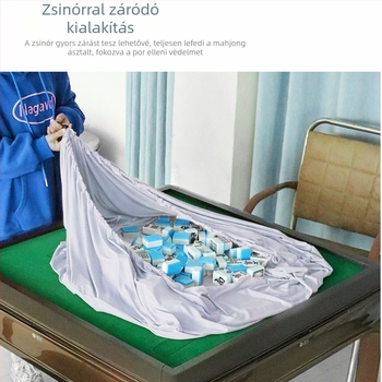 Rugalmas porvédő fedél mahjong-géphez és játékasztalhoz