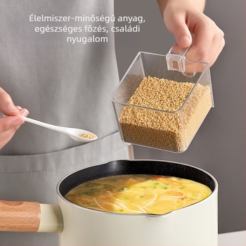 Falra szerelhető fűszertároló készlet – só és nátrium-glutamát