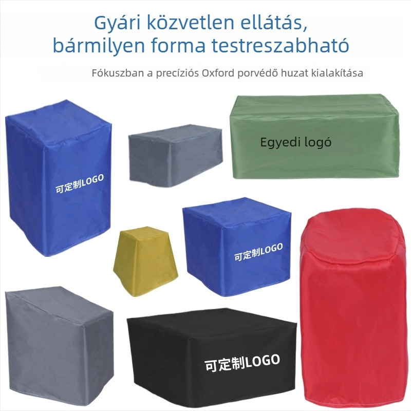 Személyre szabott időjárásálló védőhuzat gépekhez és műszerekhez, kültéri használatra — eső-, nap- és porálló