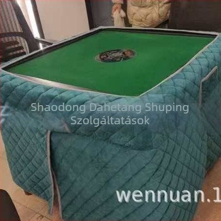 Poliészterből készült mahjong asztal és gép védőburkolat