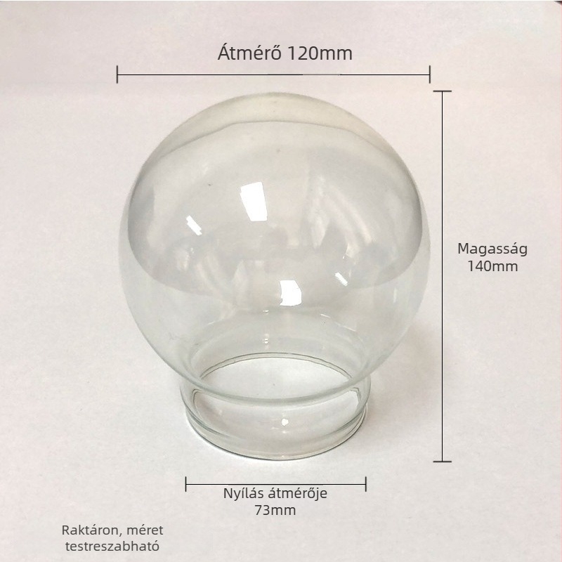 Üvegburkolat kézműves tárgyakhoz, díszek, vízglóbusz burkolat, mini táj és ékszerkiegészítők – porvédő
