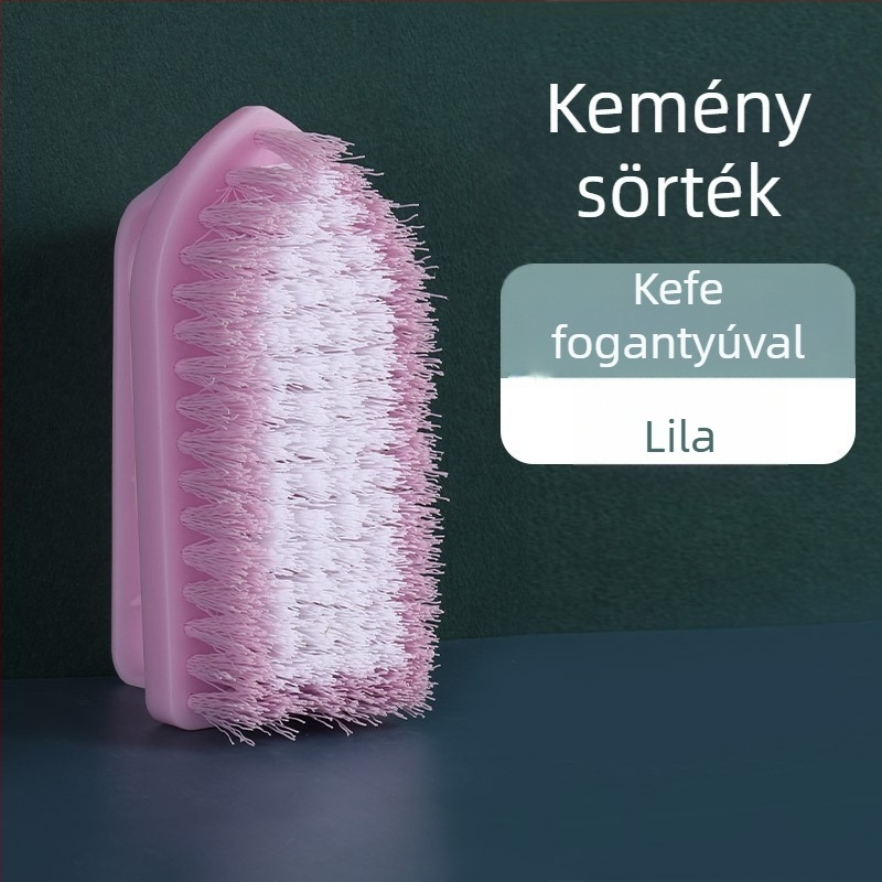 Chahua hosszú nyelű tisztító kefe — rugalmas, puha, ruhákhoz, cipőkhöz és mosdóhoz