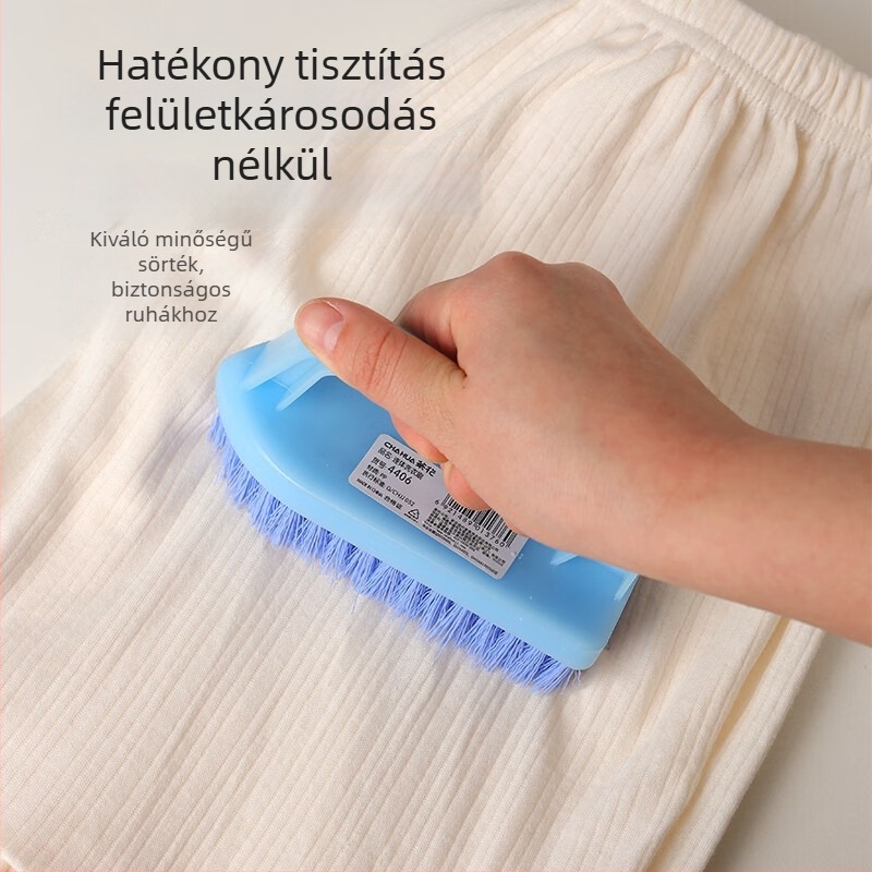Chahua hosszú nyelű tisztító kefe — rugalmas, puha, ruhákhoz, cipőkhöz és mosdóhoz