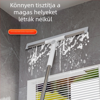 Silikonból készült varázssöprő – multifunkcionális fürdőszobai tisztító eszköz haj és víz összegyűjtésére