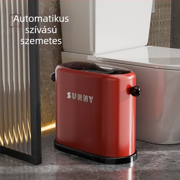 Dopamin automatikus adszorpciós fürdőszobai szemetes, a csempék közötti résekhez, többször funkciójú háztartási nyomógombos kuka
