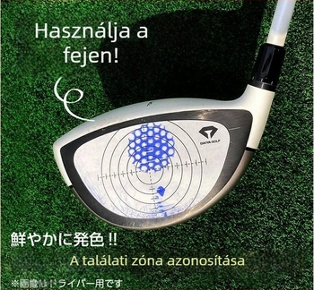 Daiya Golf fa- és vas klubokhoz jelölő matrica — edzés a swing-hez