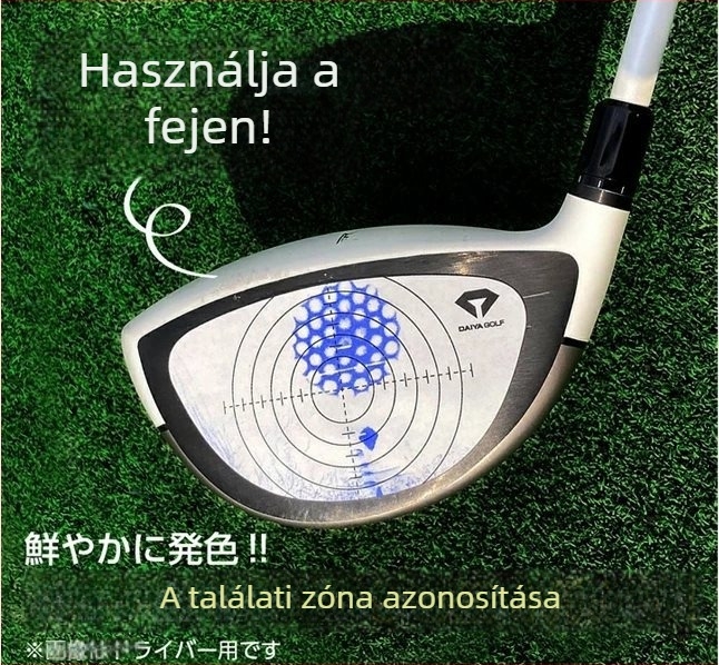 Daiya Golf fa- és vas klubokhoz jelölő matrica — edzés a swing-hez