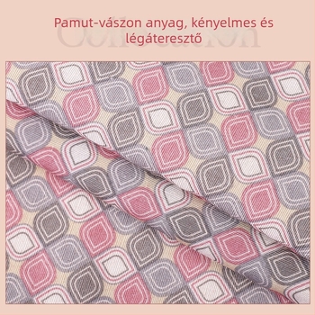 Geometriai mintás hosszú ujjú kötény otthonra és a konyhába, foltálló, női, többszínű, nagy zseb, kétoldalas