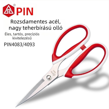 4093 rozsdamentes acél ollók, háztartási használatra – iroda, varrás és konyha