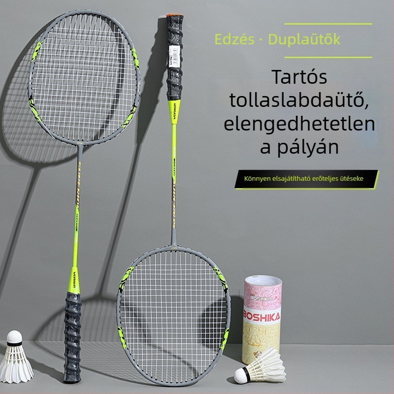 Winison bádminton ütők – támadó típusú, készlet két ütővel felnőtteknek, edzésre és szabadtéri játékhoz