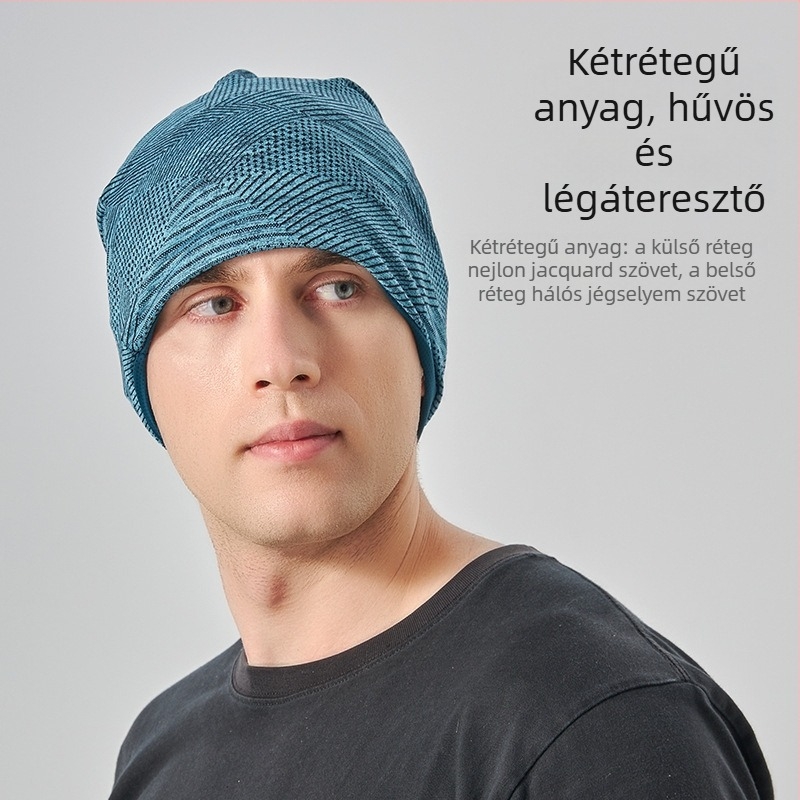 Nyári hálós sapka férfiak és nők számára, könnyű, lélegző, UV-védelem, gyorsan száradó