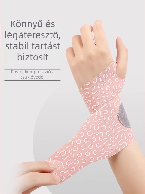Vékony sportcsuklóvédő, szilikon ínhüvely védő, badminton és teniszezéshez, uniszex