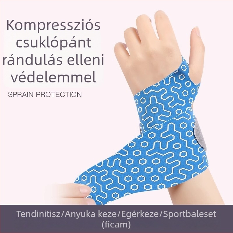 Vékony sportcsuklóvédő, szilikon ínhüvely védő, badminton és teniszezéshez, uniszex