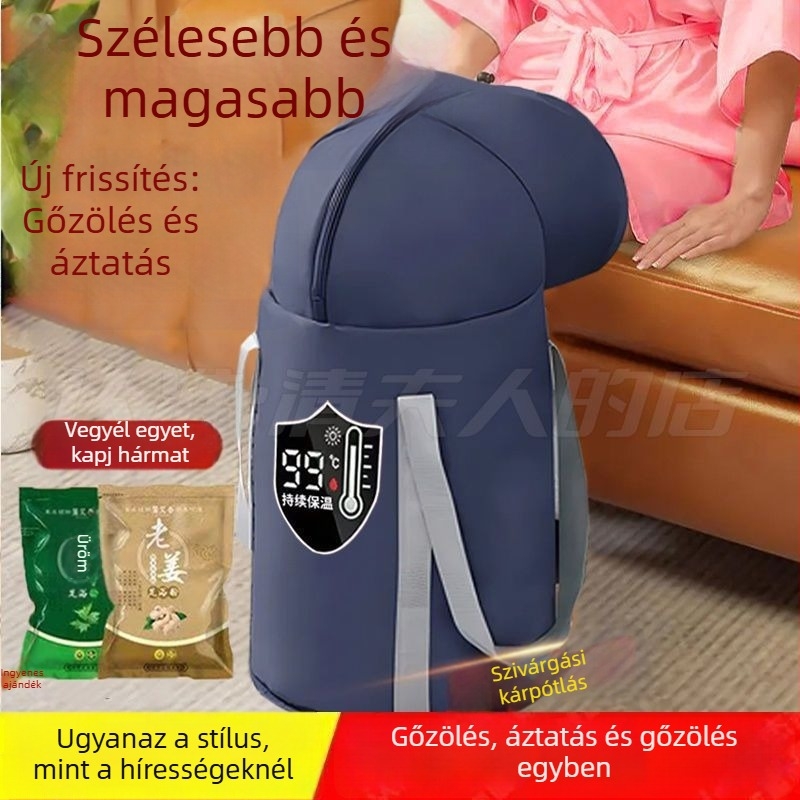 Lábszárakig érő mély lábfürdő vödör, hordozható otthoni használatra, emelt kivitel, izolált.