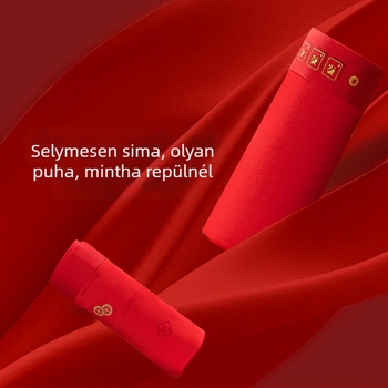 Férfi modal anyagú alsónemű selyem béléses, vékony, nagy méret