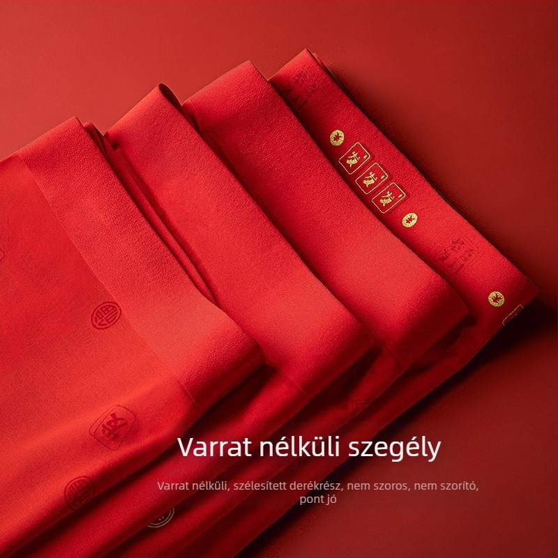 Férfi modal anyagú alsónemű selyem béléses, vékony, nagy méret