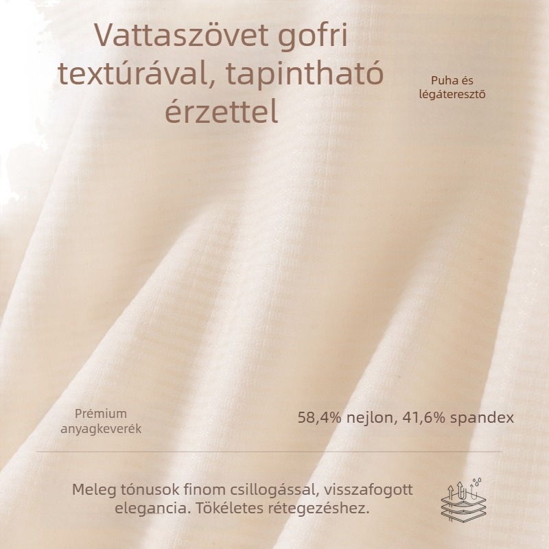 Új stílusú női fehérnemű, magas derekú, varrás nélküli, haskontrollal, Ice Silk nyárra