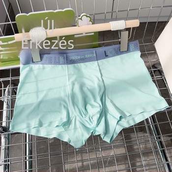 Modal férfi boxeralsó, lélegző, középmagas derekú