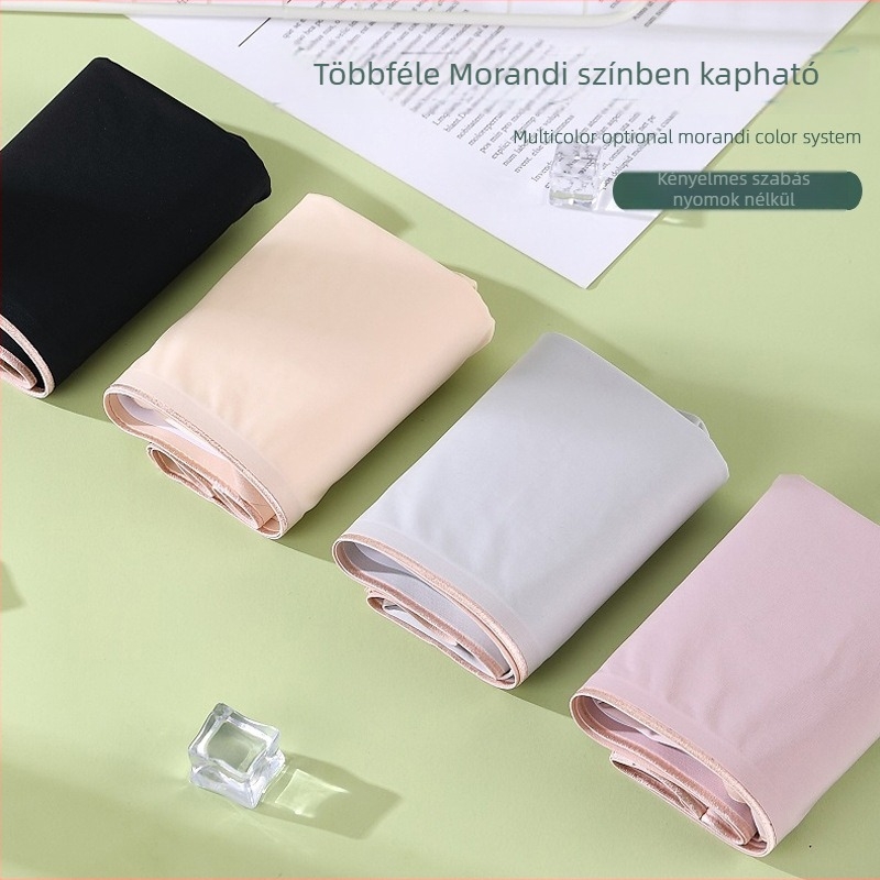 Nyári Ice Silk női alsónemű, nagy méret, varrat nélküli, egy darabból álló, egyszerű, kényelmes, lélegző, gyorsan száradó