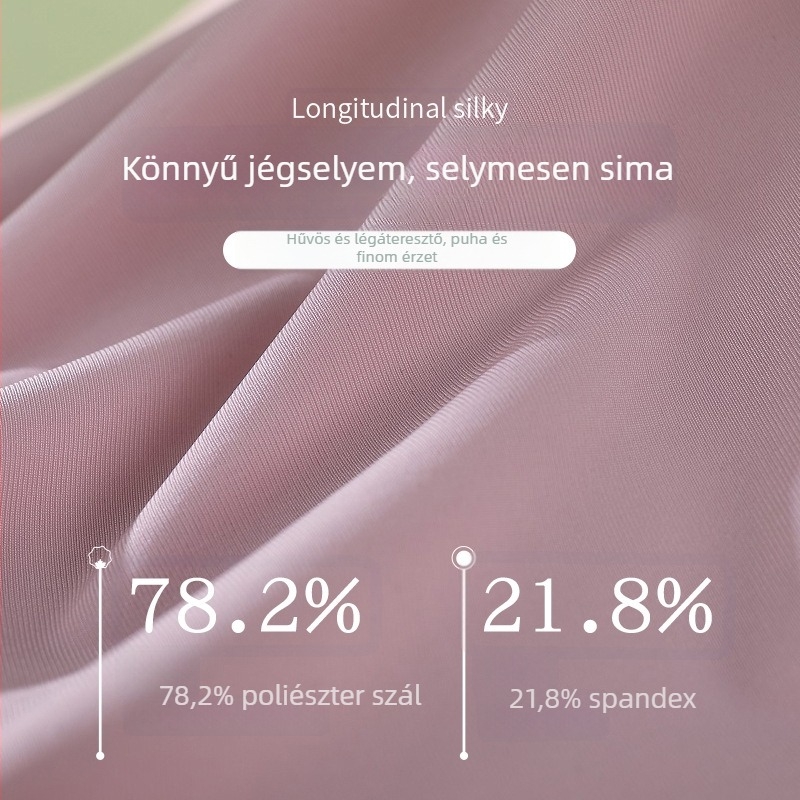 Nyári Ice Silk női alsónemű, nagy méret, varrat nélküli, egy darabból álló, egyszerű, kényelmes, lélegző, gyorsan száradó