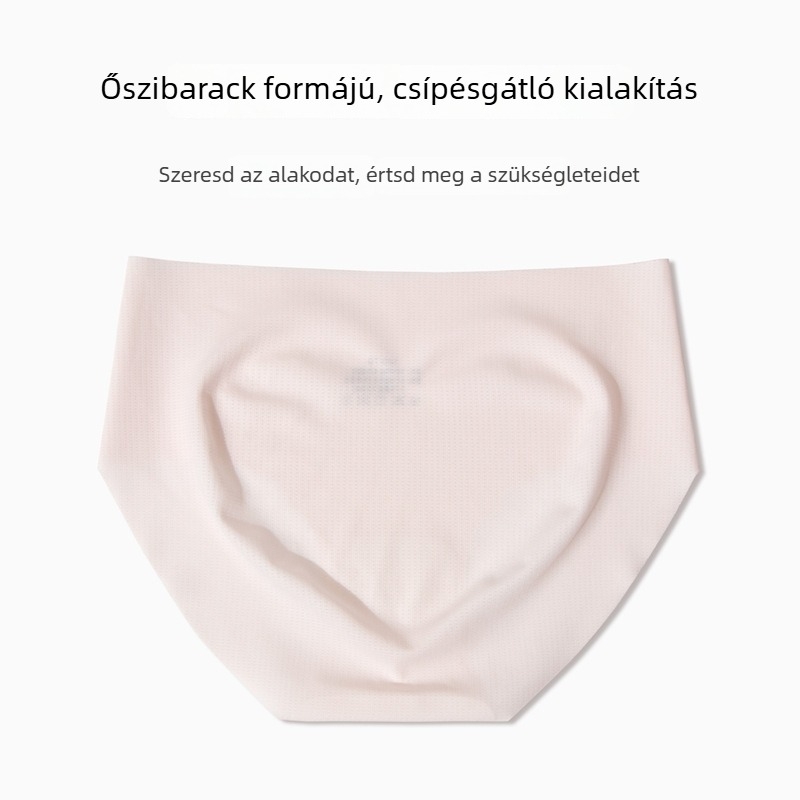 Lányoknak szánt lélegző, középmagas derekú bugyi, varrat nélküli kivitel, egy darabból készült