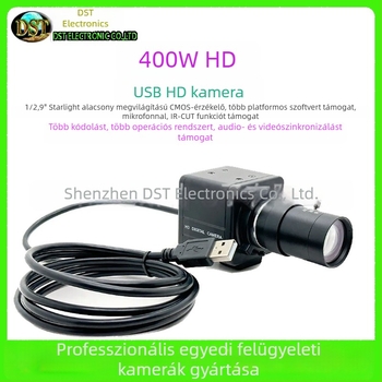 USB élő közvetítésű webkamera PC-hez, ipari kivitelű kamera konferenciákhoz és oktatáshoz, videohívások