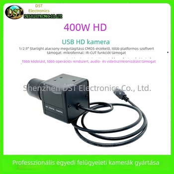 USB élő közvetítésű webkamera PC-hez, ipari kivitelű kamera konferenciákhoz és oktatáshoz, videohívások