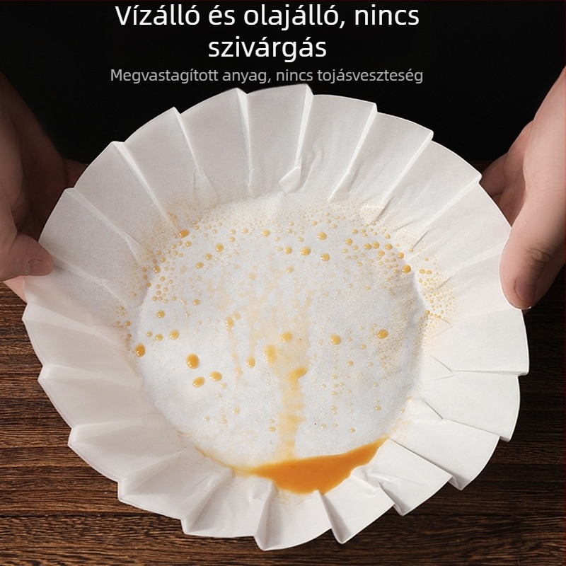 Élelmiszer-minőségű Basque sütőpapír szilikon bevonattal, egyszer használatos, hajtogatás nélküli torta forma liner
