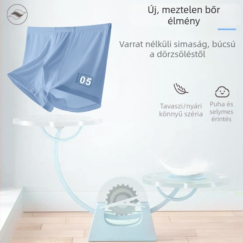 2 db modal anyagú antibakteriális boxernadrág tinédzser fiúk számára