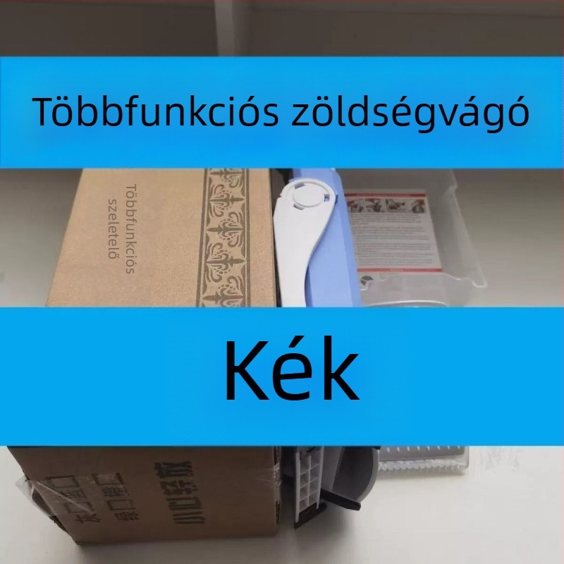 Többfunkciós zöldségvágó: szeletelésre, reszelésre és vékony csíkokra vágásra; ideális otthoni és kereskedelmi konyhai használatra