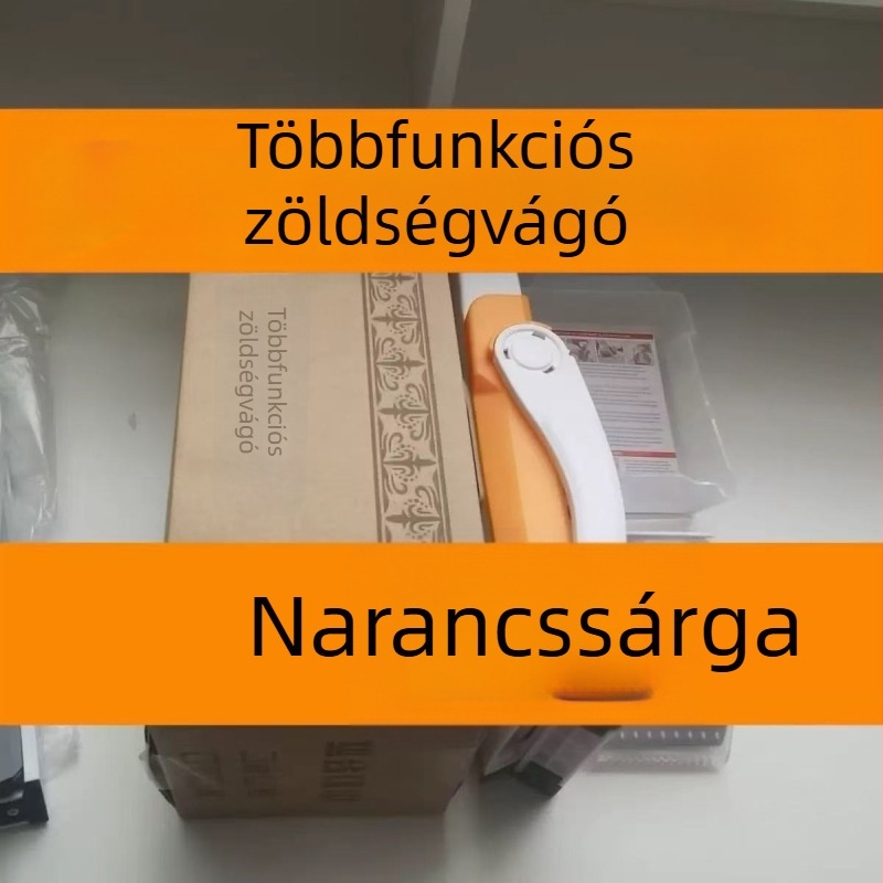 Többfunkciós zöldségvágó: szeletelésre, reszelésre és vékony csíkokra vágásra; ideális otthoni és kereskedelmi konyhai használatra